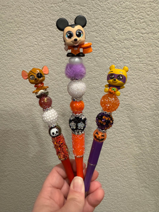Regular Beaded Character Pen