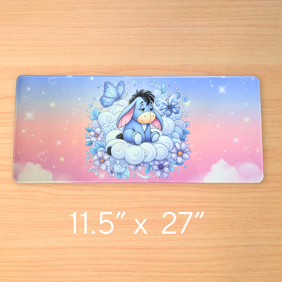 Blue Donkey Desk Mat