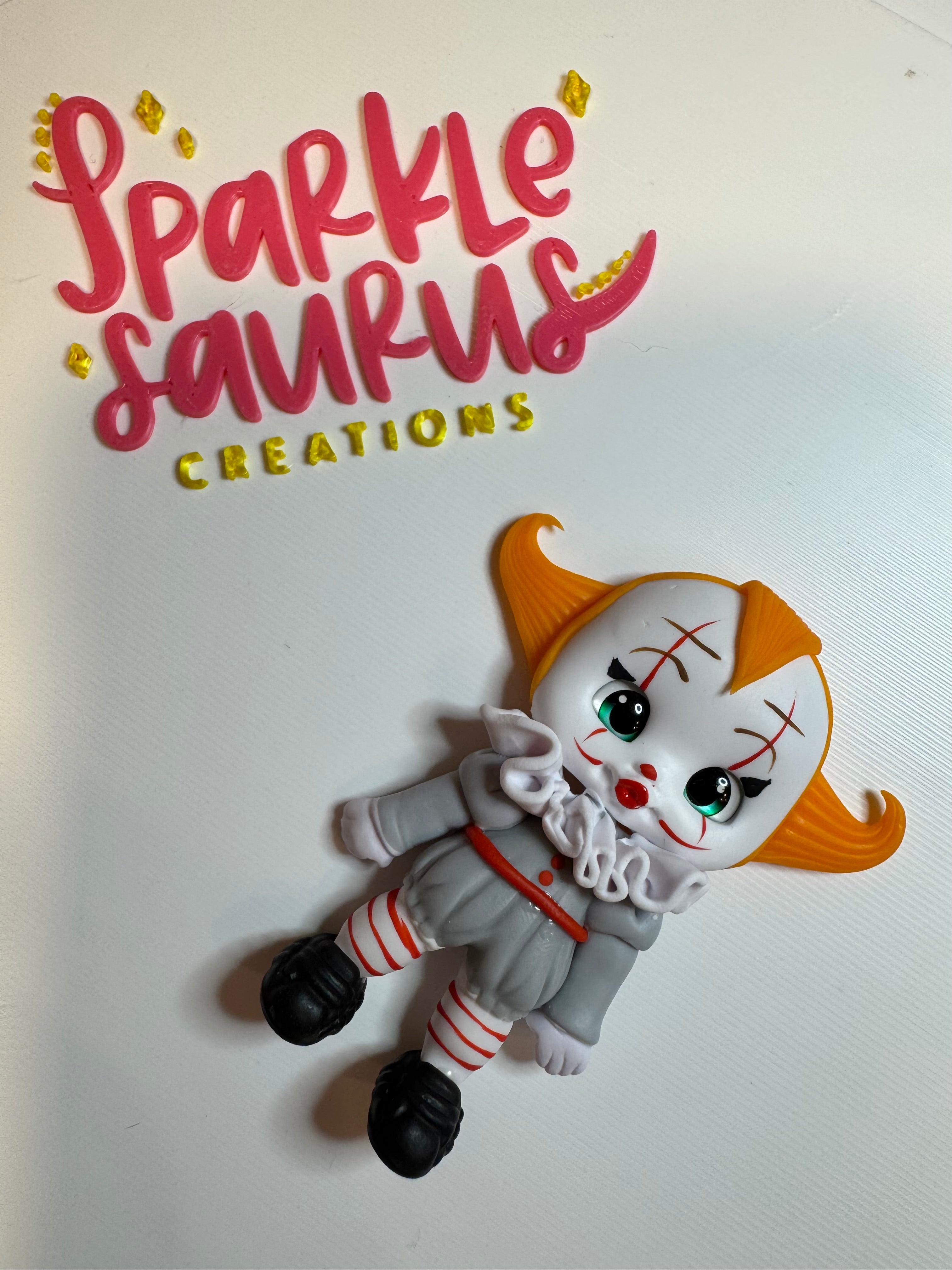 Clay Scary Clown