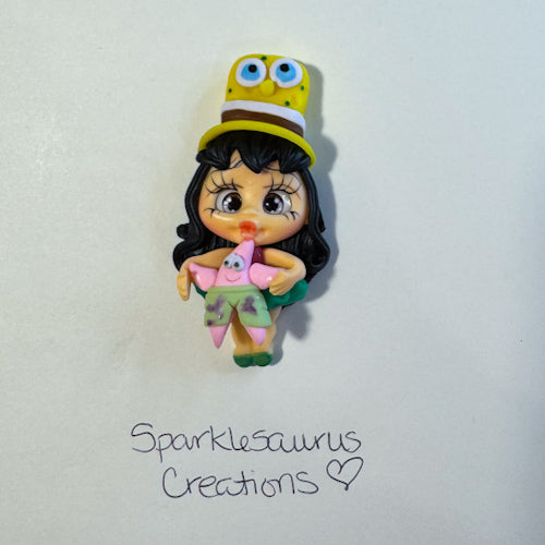 Clay Sponge Girl