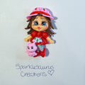 Clay Strawberry Girl