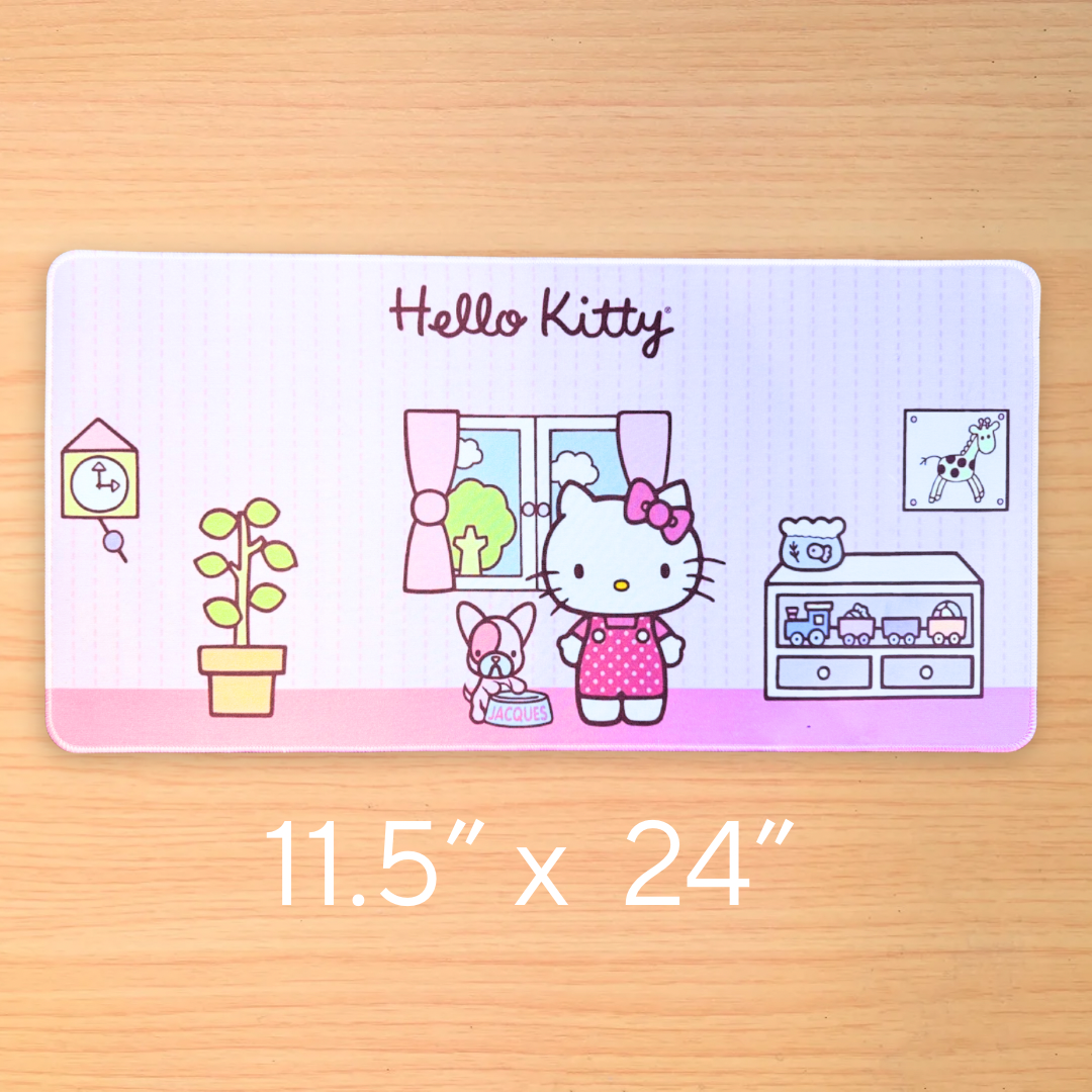 Kitty at Home Desk Mat