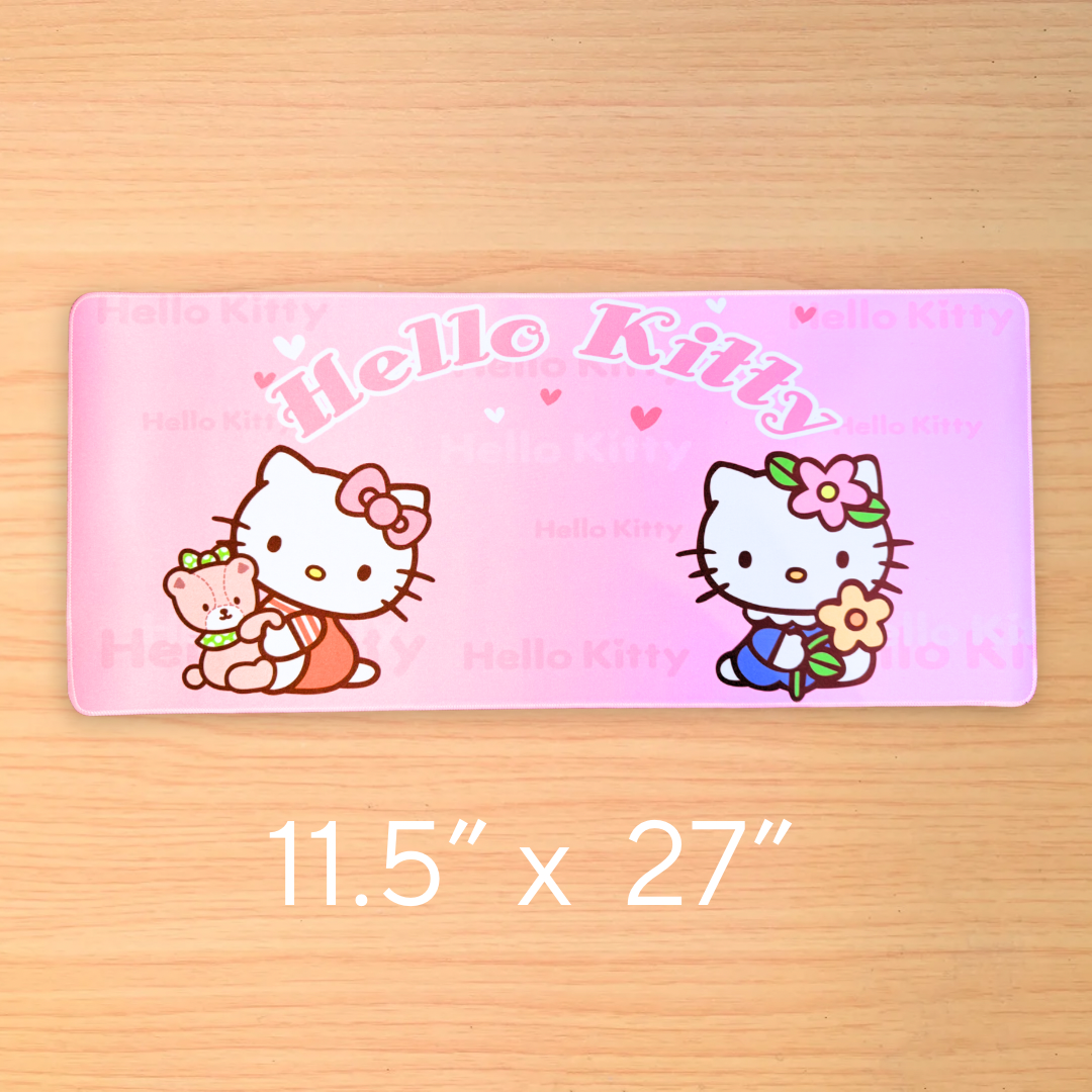 Two Kitties Desk Mat