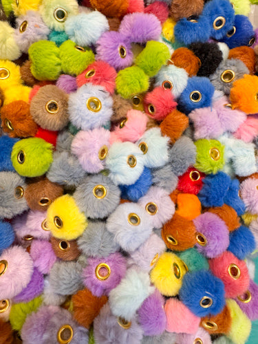 Pom Pom Spacers - 100 pcs